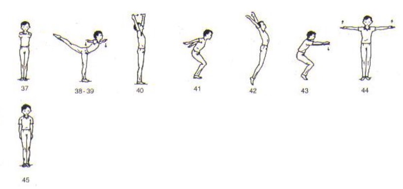 Bài thể dục phát triển chung lớp 9