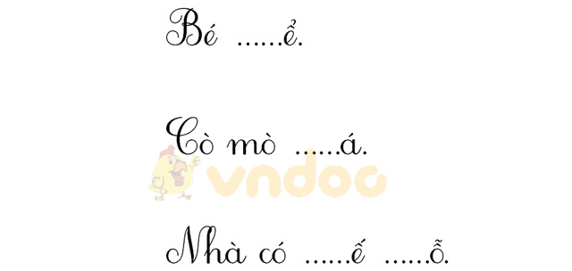 Giải vở bài tập Tiếng Việt 1 Cánh Diều Bài 21: Ôn tập