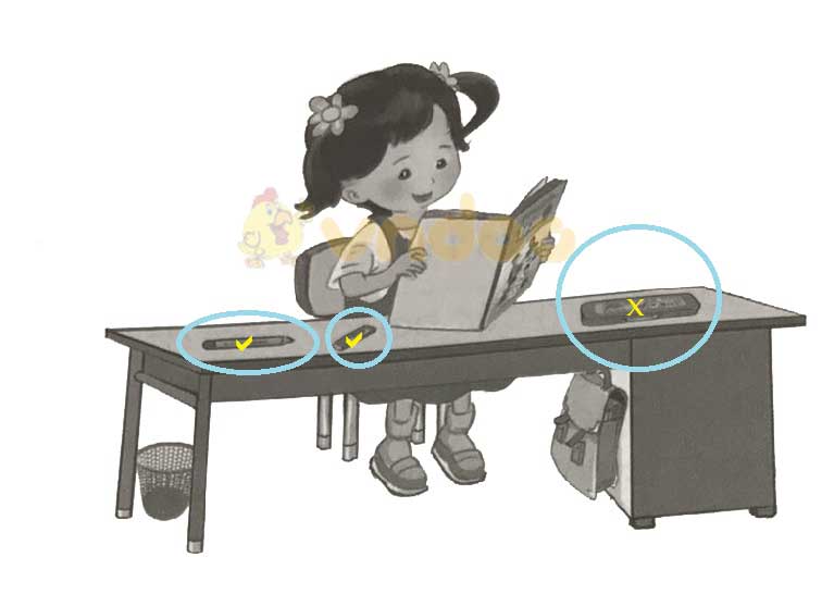 Giải vở bài tập Toán lớp 1 trang 4, 5