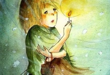 Mở bài truyện Cô bé bán diêm