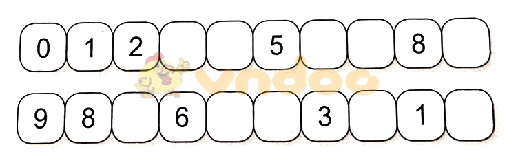 Giải vở bài tập Toán lớp 1 sách Cánh Diều bài 5