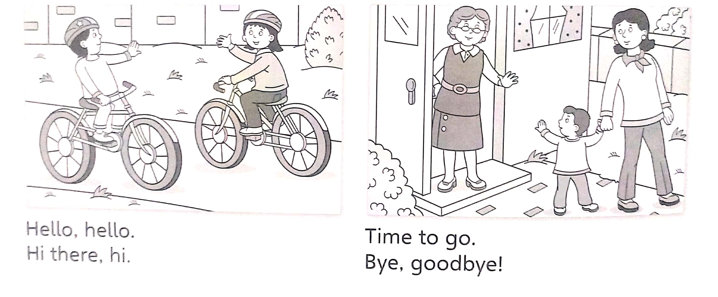 Giải SBT Tiếng Anh lớp 1 Unit 0 trang 4 5