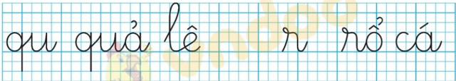 Bài 24: qu, r
