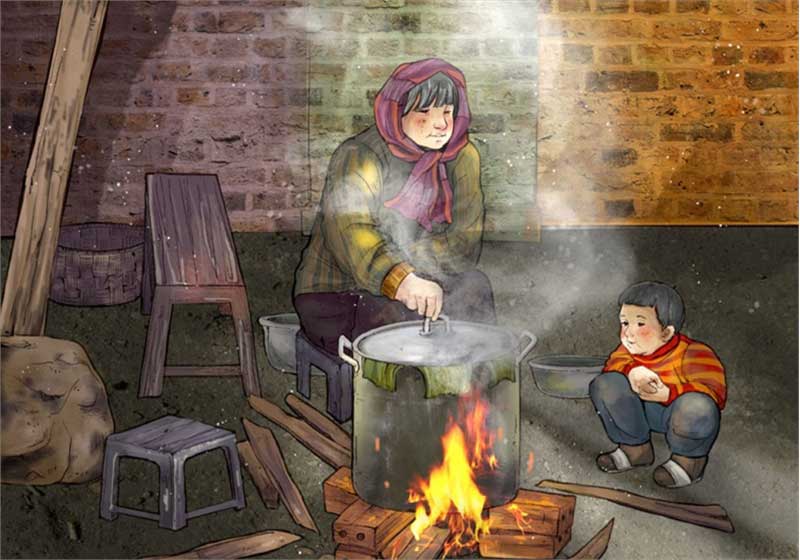 Kết bài thơ Bếp lửa