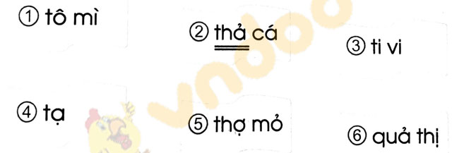 Giải Vở bài tập Tiếng Việt lớp 1 trang 20 Bài 28: t, th