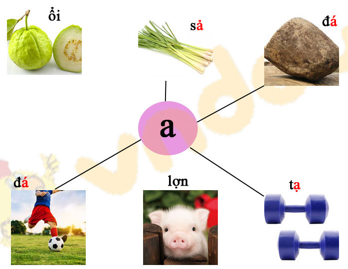 Giải Bài tập Tiếng Việt lớp 1 trang 10 Bài 1: A, a