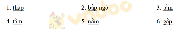 Giải Vở bài tập Tiếng Việt lớp 1 trang 27 Bài 37: ăm, ăp
