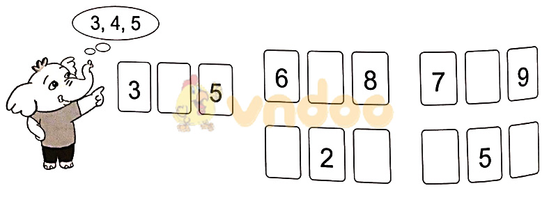 Giải vở bài tập Toán lớp 1 trang 18, 19