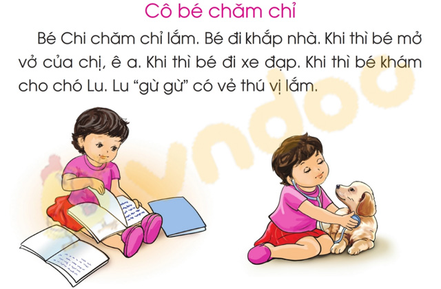 Giải bài tập Tiếng Việt lớp 1 trang 71 Bài 39: Ôn tập