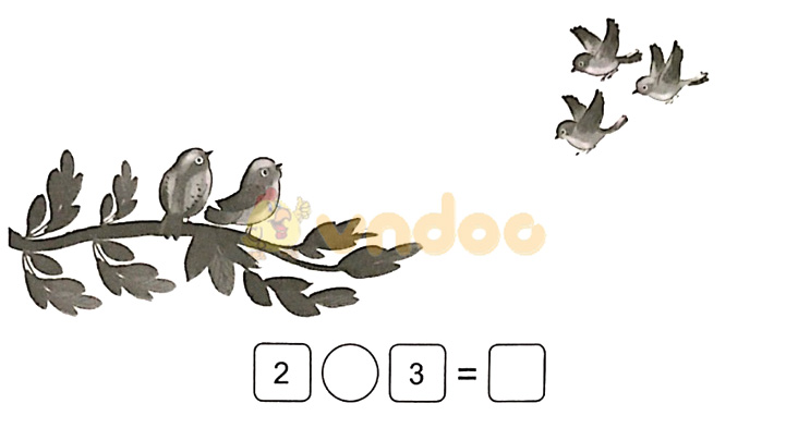 Giải vở bài tập Toán lớp 1 trang 34, 35