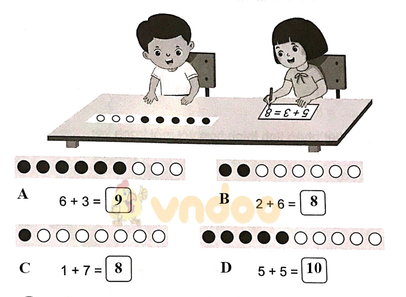 Giải vở bài tập Toán lớp 1 trang 37, 38
