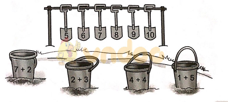 Giải vở bài tập Toán lớp 1 trang 37, 38