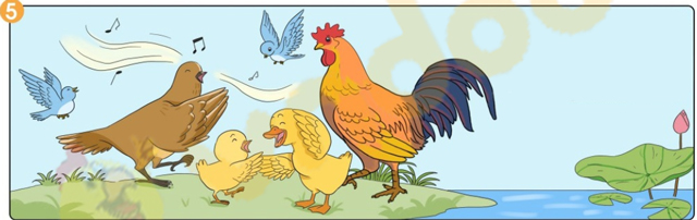 Giải bài tập Tiếng Việt lớp 1 trang 90 Bài 50: Kể chuyện Vịt và sơn ca