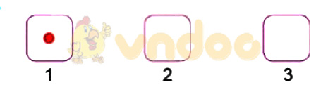 Giải Toán lớp 1 trang 11 sách Cánh Diều