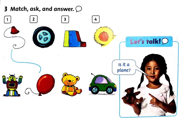Giải Tiếng Anh lớp 1 Unit 3: Is it a plane? - Lesson 2 SGK