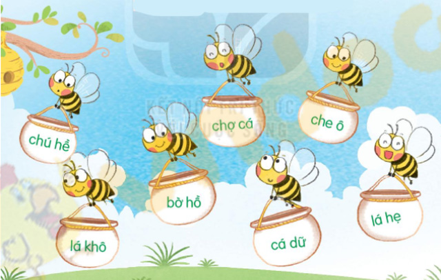 Giải bài tập Tiếng Việt lớp 1 trang 42 Bài 15: Ôn tập và kể chuyện