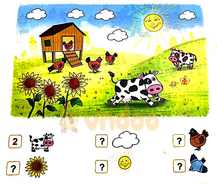 Giải Toán lớp 1 trang 12, 13 sách Kết nối tri thức với cuộc sống