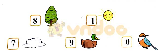 Giải Toán lớp 1 trang 16, 17 sách Kết nối tri thức với cuộc sống