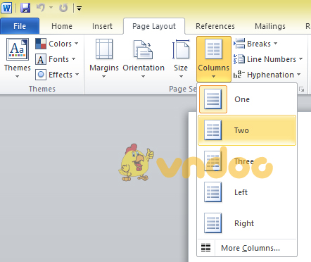 Tạo sơ đồ lớp bằng Word