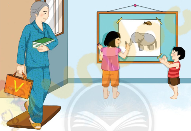 Giải Bài tập Tiếng Việt lớp 1 trang 24 Bài 3: V, v