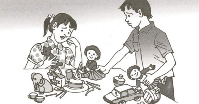 Nhập vai cô bé Thủy kể lại câu chuyện Cuộc chia tay của những con búp bê