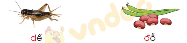 Giải Bài tập Tiếng Việt lớp 1 trang 30 Bài 1: D d Đ đ