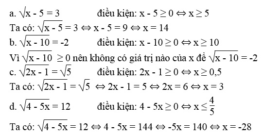 Giải SBT Toán 9 bài 3: Liên hệ giữa phép nhân và phép khai phương