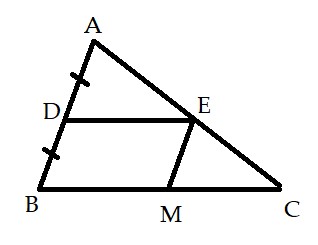 Toán 8 Bài 4: Đường trung bình của tam giác, đường trung bình của hình thang