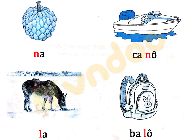 Giải Vở bài tập Tiếng Việt lớp 1 trang 13, 14, 15 Chủ đề 4: Kì nghỉ