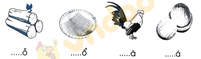 Giải Vở bài tập Tiếng Việt lớp 1 trang 16, 17, 18 Chủ đề 5: Ở nhà