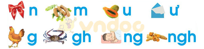 Giải Bài tập Tiếng Việt lớp 1 trang 48 Bài 5: Ôn tập và kể chuyện