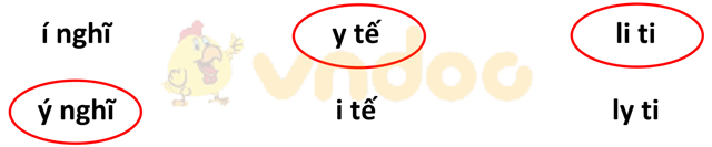 Giải Vở bài tập Tiếng Việt lớp 1 trang 27 Bài 28: Y y