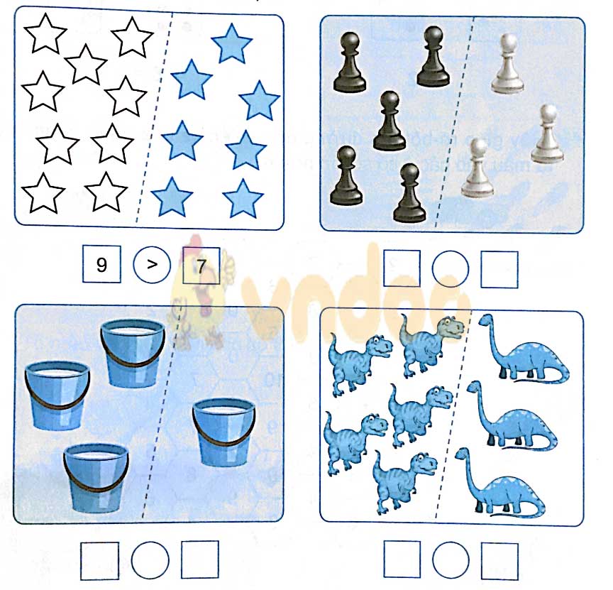 Giải vở bài tập Toán lớp 1 trang 19 sách Kết nối tri thức với cuộc sống