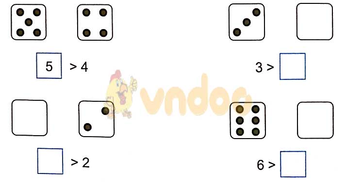 Giải vở bài tập Toán lớp 1 trang 19 sách Kết nối tri thức với cuộc sống