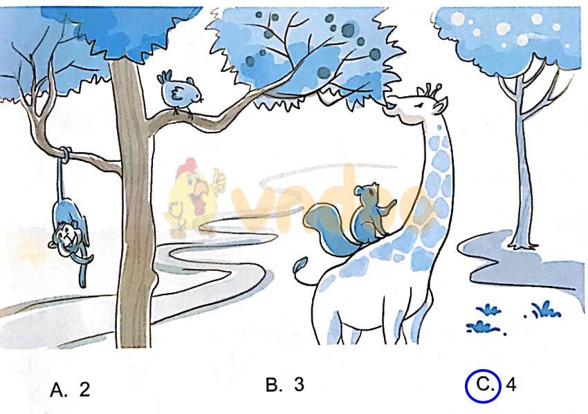 Giải vở bài tập Toán lớp 1 trang 6 sách Kết nối tri thức với cuộc sống