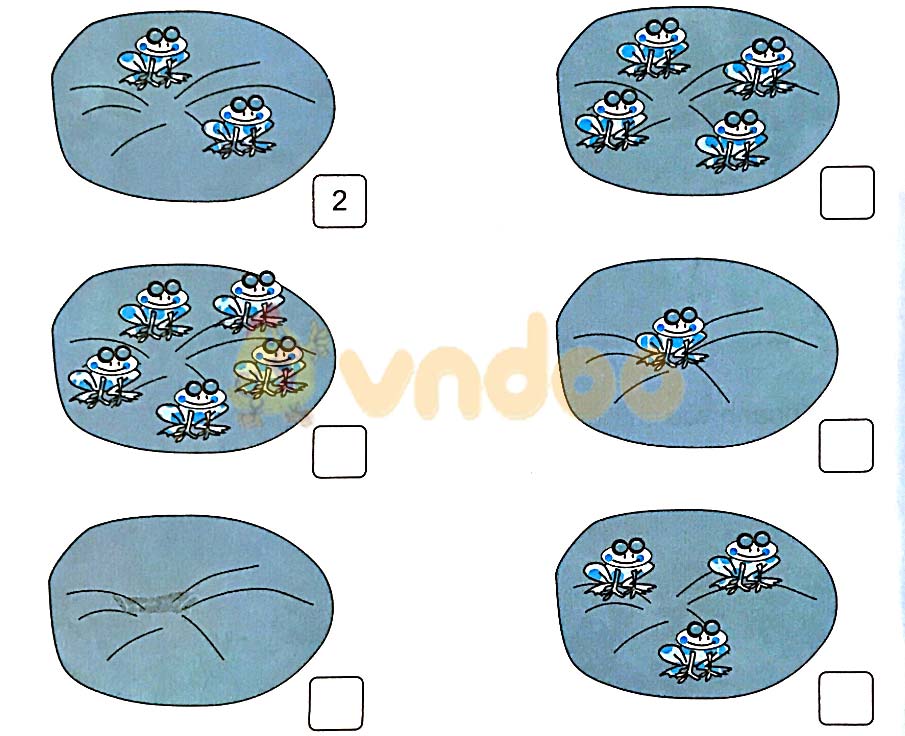 Giải vở bài tập Toán lớp 1 trang 8 sách Kết nối tri thức với cuộc sống