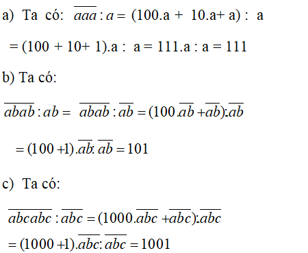 Giải SBT Toán lớp 6
