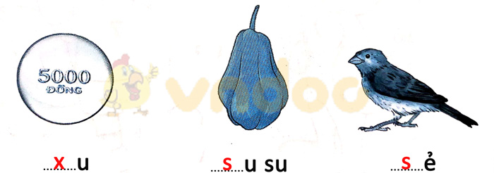 Giải Vở bài tập Tiếng Việt lớp 1 trang 19, 20, 21 Chủ đề 6: Đi sở thú