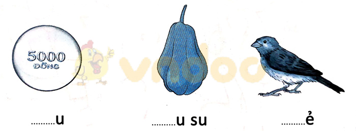 Giải Vở bài tập Tiếng Việt lớp 1 trang 19, 20, 21 Chủ đề 6: Đi sở thú