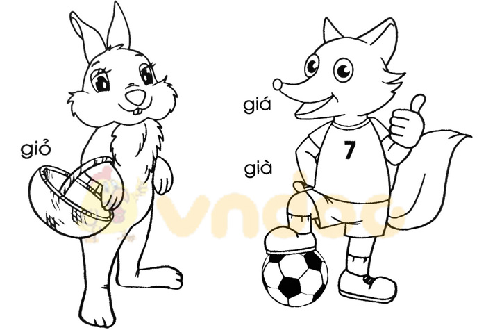 Giải Vở bài tập Tiếng Việt lớp 1 trang 19, 20, 21 Chủ đề 6: Đi sở thú