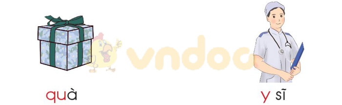 Giải bài tập Tiếng Việt 1 trang 64 Chủ đề 6 Bài 3: Q q qu Y y