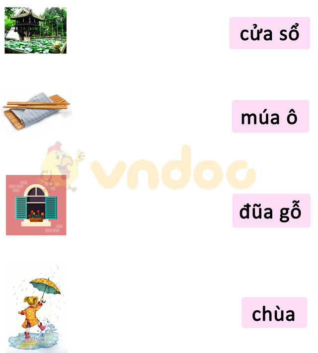 Phiếu bài tập cuối tuần Tiếng Việt 1 nâng cao - Tuần 5 - Số 4