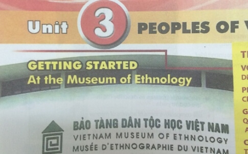 Unit 3 lớp 8 Getting started