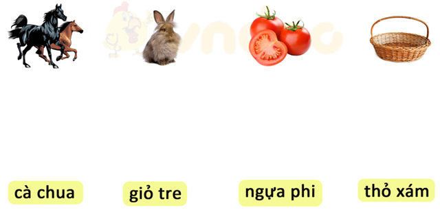 Đề kiểm tra giữa kì 1 lớp 1 môn Tiếng Việt năm 2020 - 2021 - Đề 1