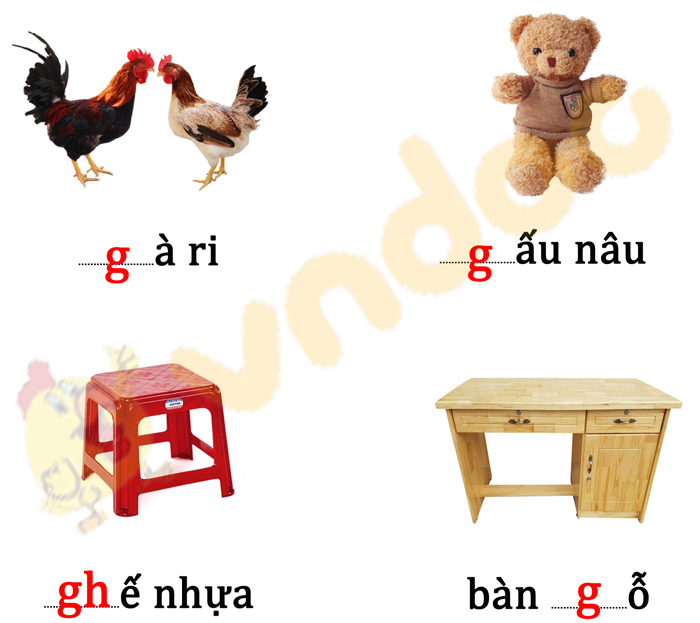 Đề thi giữa kì 1 lớp 1 môn Tiếng Việt năm 2020 sách Chân trời - Đề 2