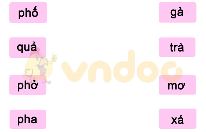 Phiếu bài tập cuối tuần Tiếng Việt 1 nâng cao - Tuần 6 - Phiếu 1