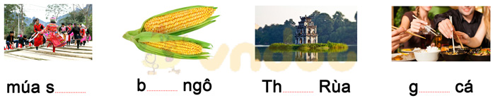 Phiếu bài tập cuối tuần Tiếng Việt lớp 1 Nâng cao - Tuần 7 - Đề 2