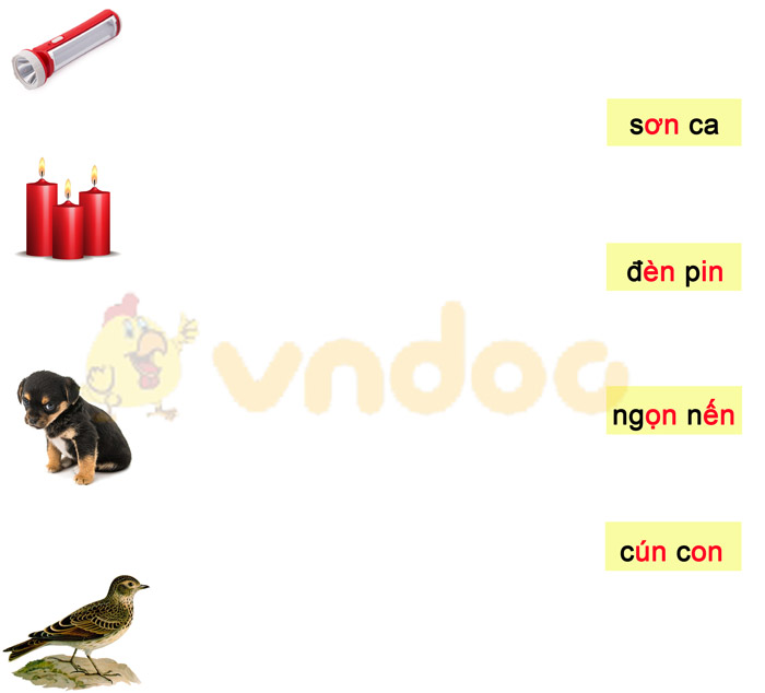 Phiếu bài tập cuối tuần Tiếng Việt lớp 1 Nâng cao - Tuần 7 - Phiếu 2