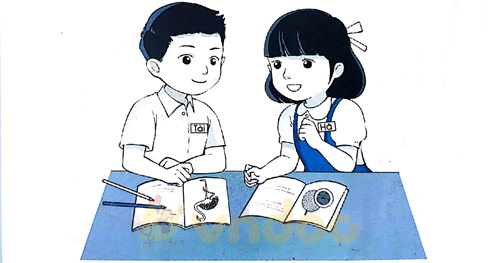 Giải Vở bài tập Tiếng Việt lớp 1 trang 30, 31, 32, 33 Chủ đề 9: Vui học