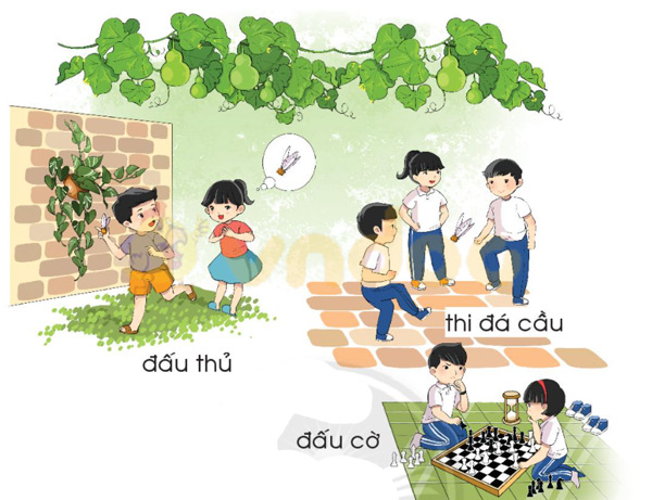 Giải bài tập Tiếng Việt 1 trang 74 Chủ đề 7 Bài 3: â âu